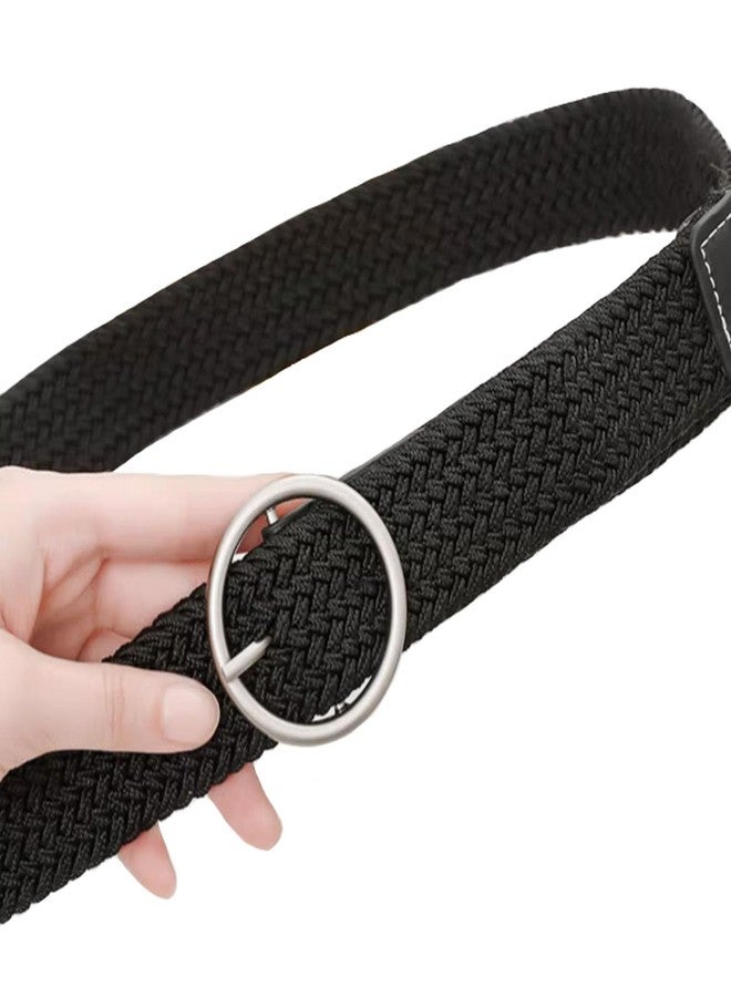 Swtddy 2 Pack Women's Stretch Braided Web Belts Elastic For Jeans Casual Pants Dresses Belt - Image 5